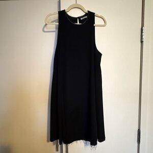 T By Alexander Wang Size 6 Black Shift Dress